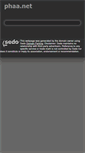 Mobile Screenshot of phaa.net